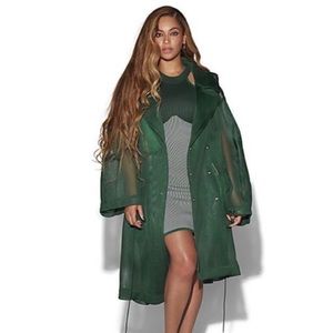 Adidas x Ivy Park Green Mesh Jacket